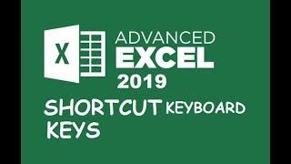 Microsoft Excel 2019 Advanced Shortcut Keys You Should Know!