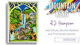 Colour Along | Mountain King by R.J Hampson