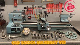 Emco Maximat V10 Metal Working Lathe in Perfect condition!