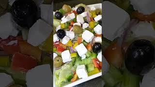 Healthy feta cheese salad recipe #trending #shortsvideo