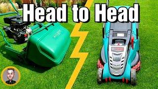 Cylinder (Reel) Mower vs Rotary Mower UK