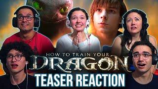 HOW TO TRAIN YOUR DRAGON TRAILER REACTION | An Emotional Return!