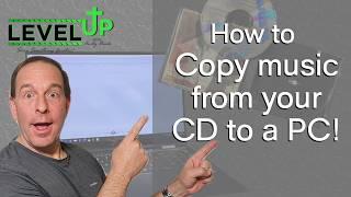 How to Copy CD audio to MP3  with Windows Media Center | Fast and Easy!