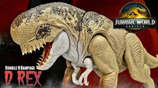 MUTANT TIME! Mattel Jurassic World Rebirth Rumble N Rampage D REX Review!!!