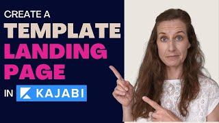 Create a Kajabi Template Landing Page: Save time and stay on-brand (13/30)