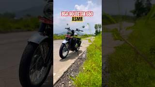 BSA Goldstar 650 ASMR & Exhaust Sound | Bikewale #shorts #goldstar650