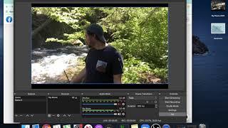 Live-Streaming Pre-recorded videos on Facebook Live with OBS