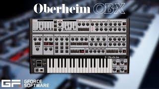 Introducing GForce Oberheim OB-X