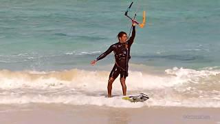 Airton Cozzolino, 6.4.2019, strapless freestyle tricks, Kitebeach, Cape Verde, Sal island