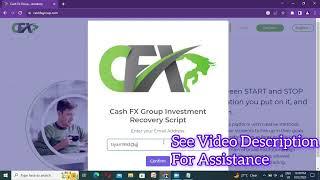 Cash FX Group investment recovery script