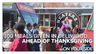 700 meals given out in Dellwood ahead of Thanksgiving