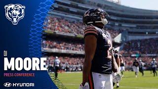 DJ Moore on win vs. Panthers : ‘It was a special day today’ | Chicago Bears