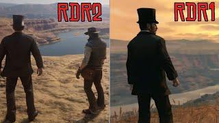 RDR2 - The very place where John met the Strange Man in RDR1