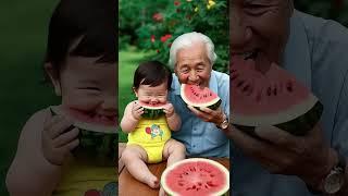 Happy times in summer#ai #grandpa
