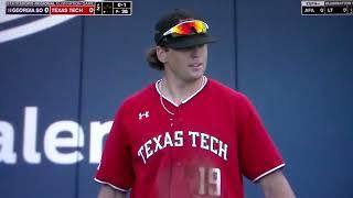 Texas Tech P Andrew Morris vs. Georgia Southern - 6/5/22, 2nd inning