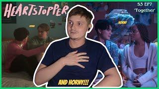 Let's get it on...? HEARTSTOPPER *SEASON 3* EP7 REACTION