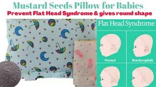 Benefits of Mustard Seeds Pillow for Infant (0-6 Months) | Can it really prevent Flat Head Syndrome?