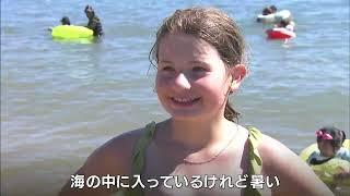 「海の中に入っているけれど暑い」海の日は各地で真夏日・猛暑日　ほとんどの観測地点で「今年最高」を記録【岡山】