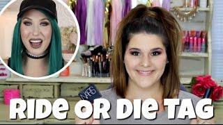 JACLYN HILL RIDE OR DIE MAKEUP TAG!