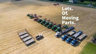 Family Farm Makes Hay (10,000 Bales/Day!!)