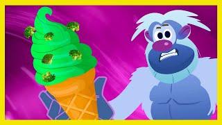 Broccoli Ice Cream Song for Kids + 30 mins monster hunt mix by Mister Kipley