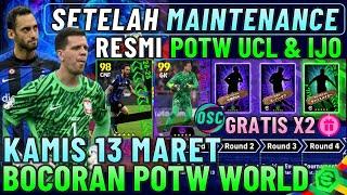 RESMI POTW UCL & IJO !! SETELAH MAINTENANCE 13 MARET BOCORAN POTW & EVENT BARU EFOOTBALL 2025 MOBILE