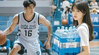 For tuition, the girl sold water at the basketball court but got CEO's attention, changing her fate!