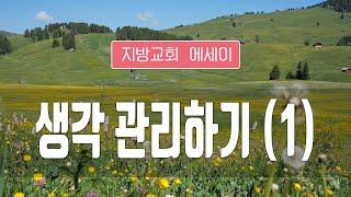 지방교회 에세이 151회 - 생각 관리하기 (1)