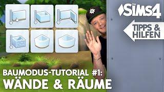 BESSER BAUEN #1: Wände & Räume | Die Sims 4 Bau-Modus Tools Tutorial mit Tipps & Best Practices