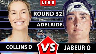 LIVE: COLLINS VS JABEUR • Adelaide International #tennis #wta  #atp