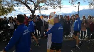 H Oλυμπιακή Φλόγα στη Ναύπακτο - Τhe Olympic Flame arrives in Nafpaktos