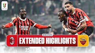 AC Milan vs. Roma: Extended Highlights | Coppa Italia | CBS Sports Golazo