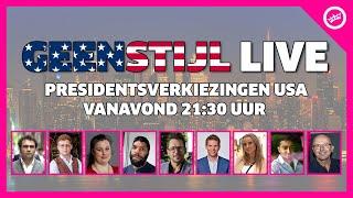 LIVESTREAM GEENSTIJL AMERIKAANSE VERKIEZINGSNACHT