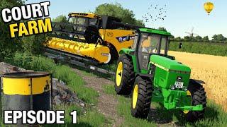 AMAZING NEW MAP! Court Farm Country Park FS22 Ep 1