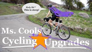 Cycling Upgrades with Ms. Cools - Pine "Flat" is STEEP!