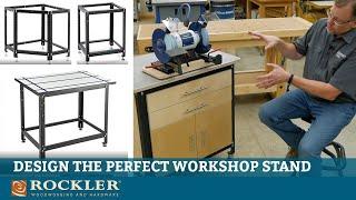 How to Build a Workshop Tool Stand Using Rock-Steady Shop Stands