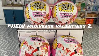 *Unboxing & Making NEW MiniVerse Valentines 2 series ️