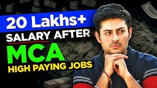 Top 5 High paying jobs after MCA | Career option after MCA | Tech jobs in India