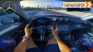 Mercedes-Benz C 200d W206 (120kW) |117| 5K60 TEST DRIVE POV - ACCELERATION, FOREST DRIVE, VIEW SPOT!