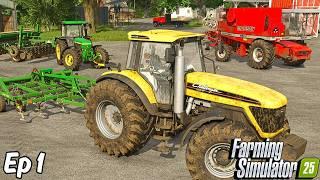 I Start A $10,000,000 Challenge On Farm Simulator 25 | Let's Play Ep 1