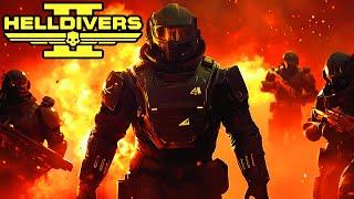 Helldivers 2: REIGN OF FIRE | Metal/Rock Gameplay Soundtrack