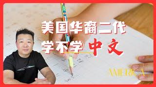 华裔家庭的孩子学不学中文