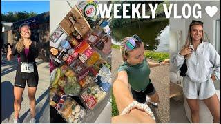 WEEKLY VLOG | GETTING BACK ON TRACK & COMPETING IN AN AQUATHON!! | ZOE HAGUE