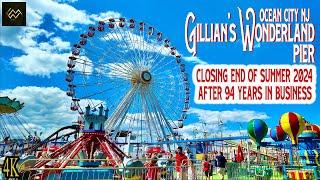 Farewell to Gillian's Wonderland Pier Ocean City NJ: Thank you for 94 Years of Memories!