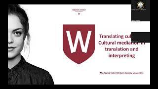 Translating Culture: Cultural mediation in translastion and interpreting