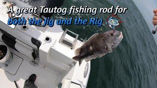 A great Tautog fishing rod for both the Jig and the Rig