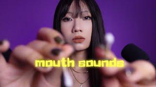 ASMR｜Slow Mouth Sounds with Healing Music