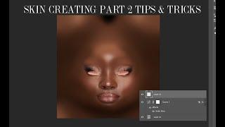 SECONDLIFE SKIN CREATING PART 2 : TIPS & TRICKS {pores & GLOW to skin ]