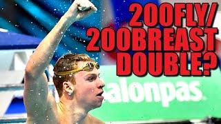 Will Leon Marchand Swim the 200 Fly 200 Breast Double At The Paris Olympics?