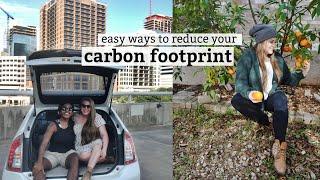 21 EASY ways to reduce your CARBON FOOTPRINT in 2021